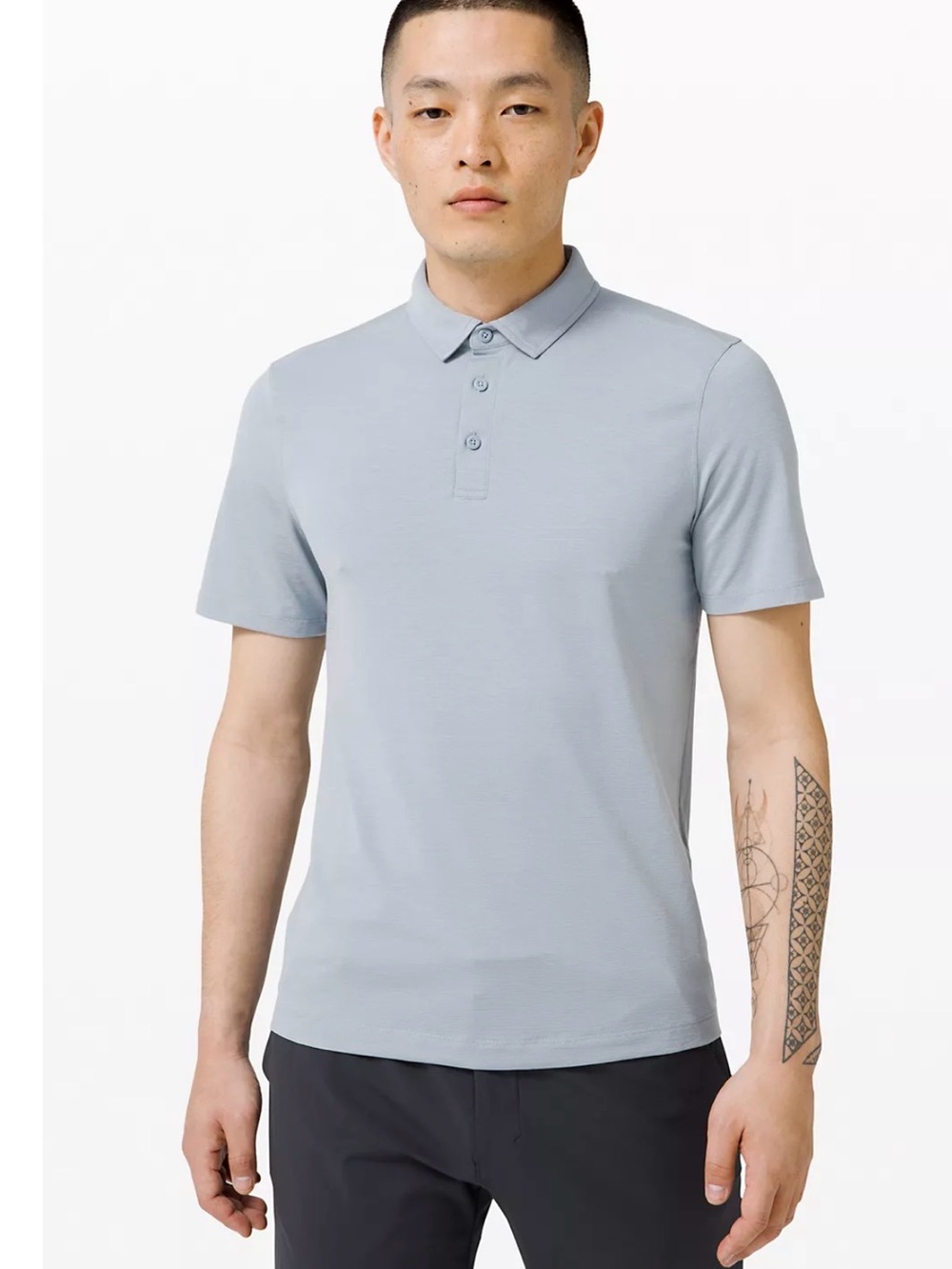 Evolution Short-Sleeve Polo
Shirt - light blue